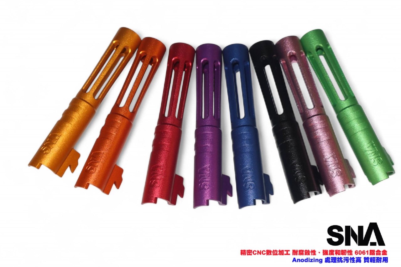 SNA HI-CAPA 4.3 不疊直溝管外管 TM MARUI CNC鋁合金 