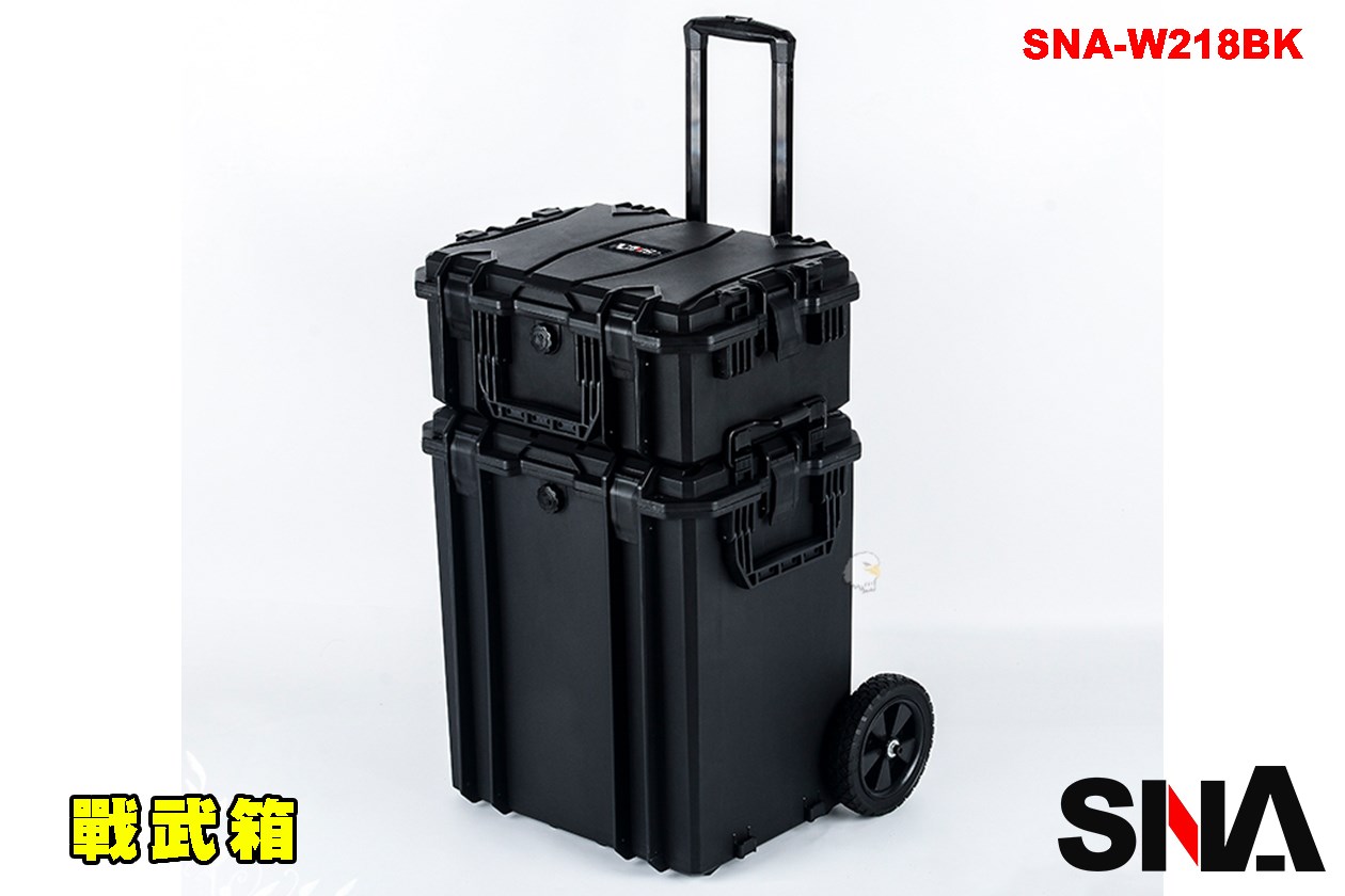 買大送小 SNA 戰武46公分行李箱 手推箱 推疊箱 硬殼高防撞耐用 工具箱 戰術槍盒 攜行槍箱 收納盒