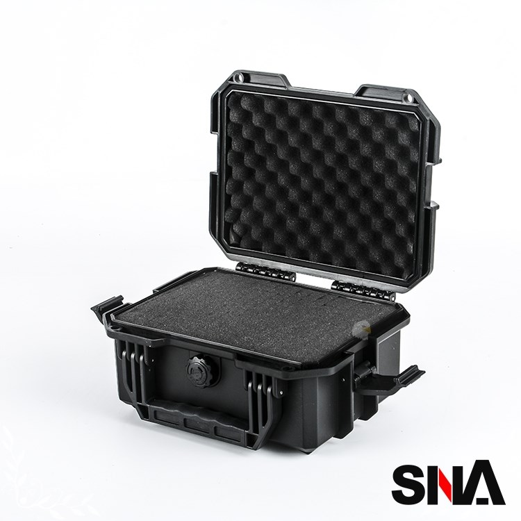 SNA 戰武30公分槍箱 手槍箱 壓力釋放閥SNA-W0511BK 硬殼高防撞耐用工具箱戰術槍盒耐撞攜行槍箱短槍盒收納盒高密度