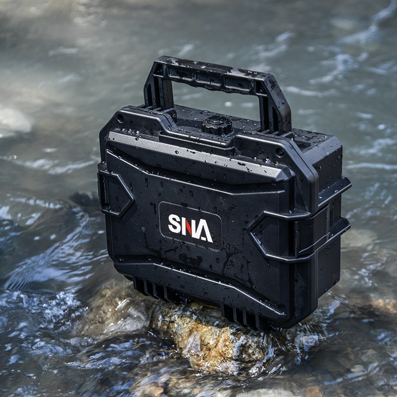 SNA 戰武30公分槍箱 手槍箱 壓力釋放閥SNA-W0511BK 硬殼高防撞耐用工具箱戰術槍盒耐撞攜行槍箱短槍盒收納盒高密度