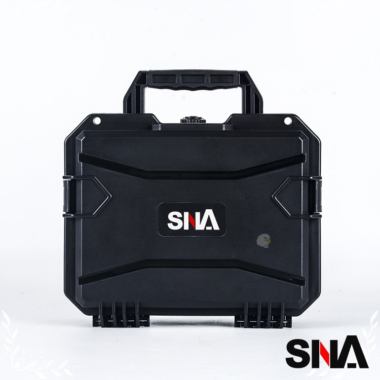 SNA 戰武35公分槍箱 手槍箱 壓力釋放閥SNA-W0613BK 硬殼高防撞耐用工具箱戰術槍盒耐撞攜行槍箱短槍盒收納盒高密度