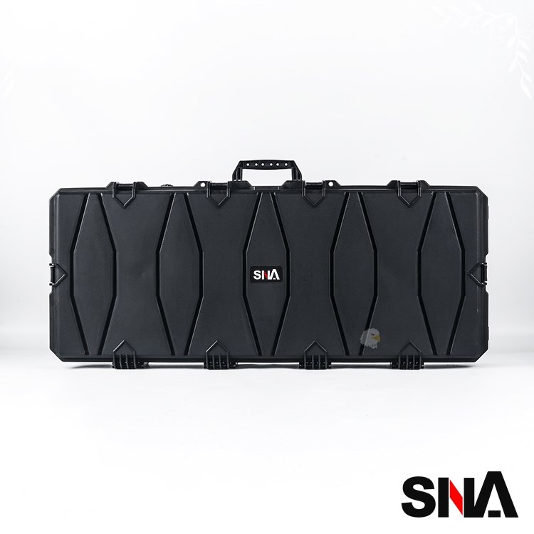 SNA 戰武122公分帶輪槍箱 拖式箱 壓力釋放閥SNA-W1547BK 硬殼高防撞耐用工具箱戰術槍盒耐撞攜行槍箱短槍盒收納盒高密度