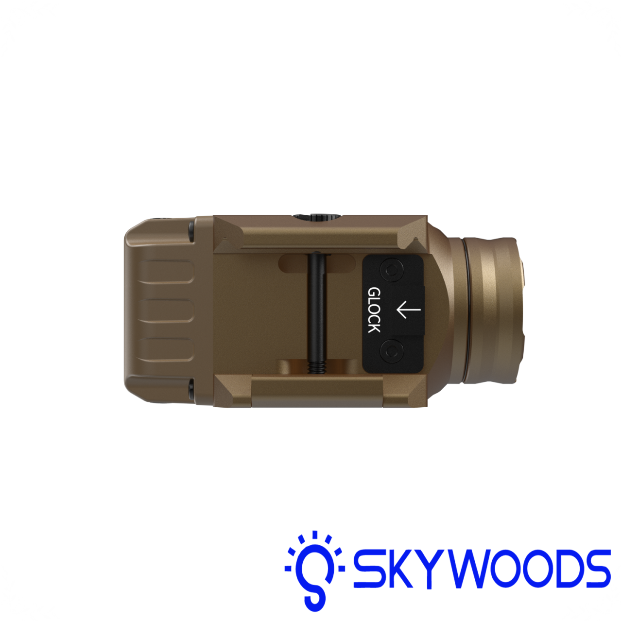 Skywoods 戰術槍燈(沙) PL520 XPL-V6 寬軌 1913 Glock 導軌 強光燈