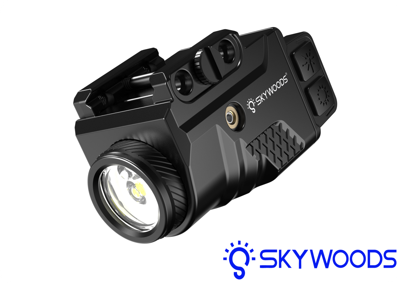 Skywoods PL480G(綠雷射) 480流明 戰術槍燈 防水 防塵 防震