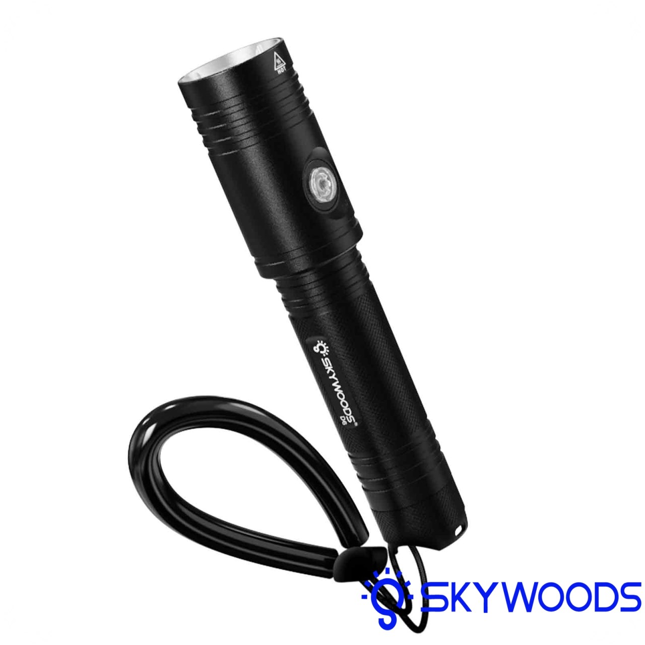 Skywoods D6 潛水手電筒 1200流明 水陸兩用 夜潛戶外防水 自由潛水