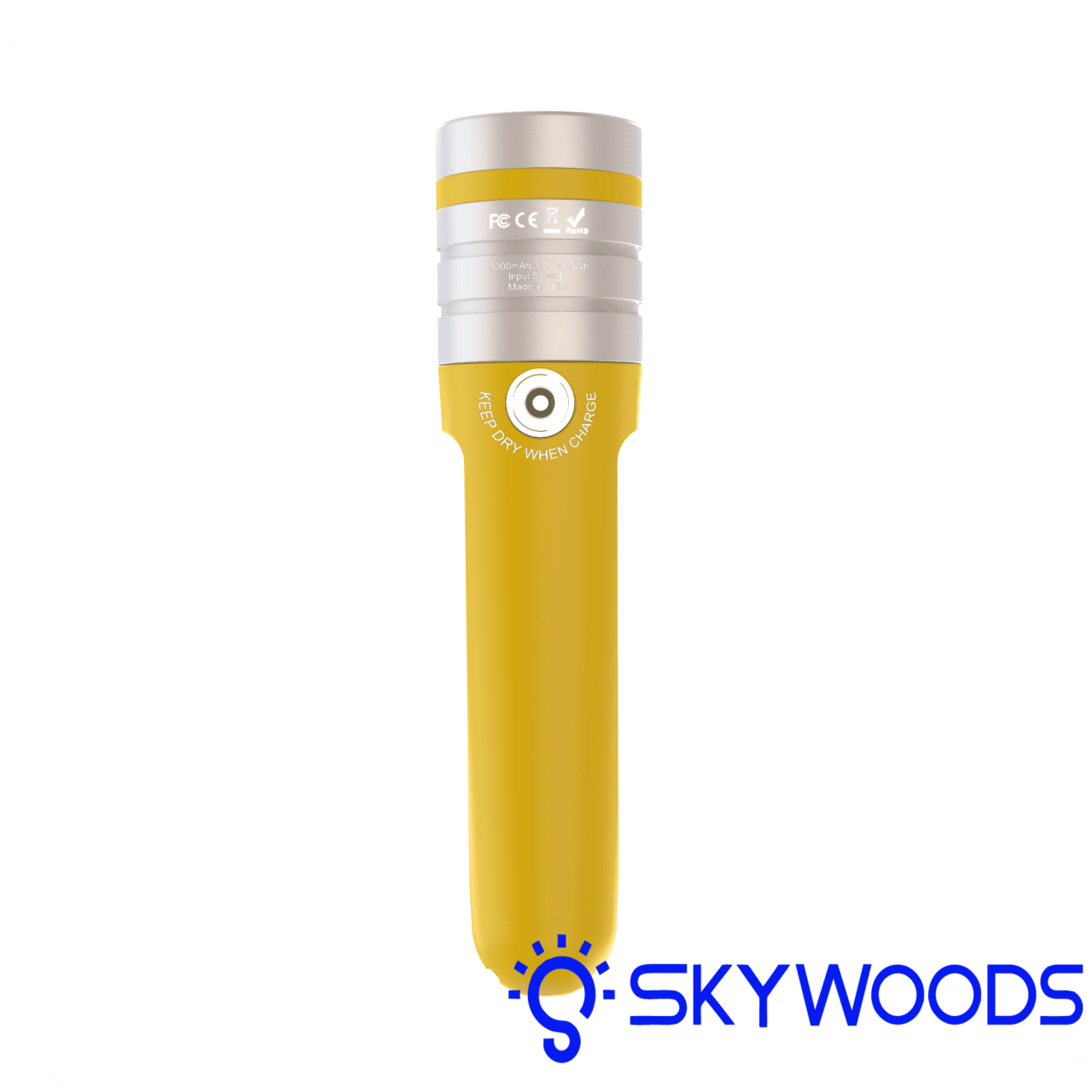 Skywoods D6 Lite 2000流明 潛水手電筒 水陸兩用 夜潛戶外防水 自由潛水