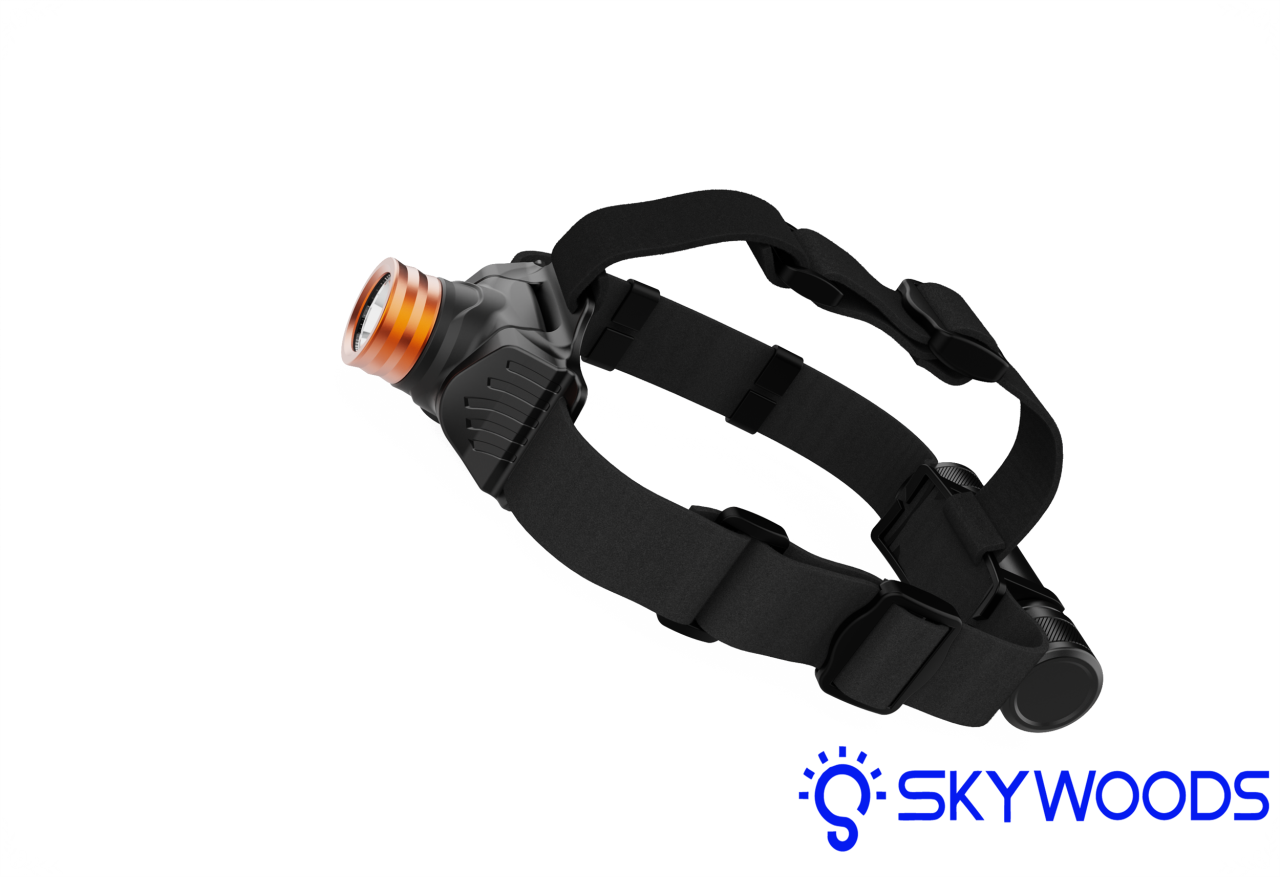Skywoods OHL600 600流明 頭戴式頭燈 野外 爬山 騎行 抓魚 海邊 露營