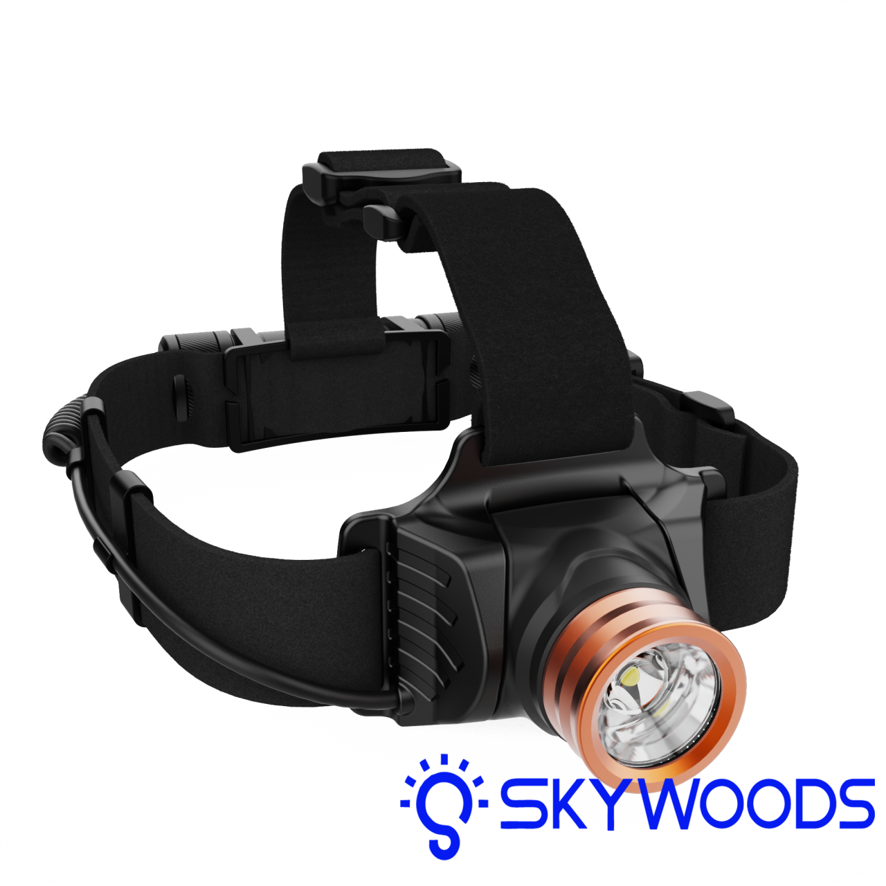 Skywoods OHL600 600流明 頭戴式頭燈 野外 爬山 騎行 抓魚 海邊 露營