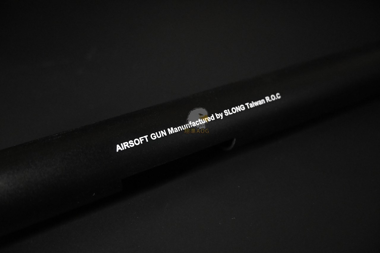 神龍SLONG VSR-10外管黑色 狙擊槍外管 槍管 CNC金屬材質 鋁合金 SL02006