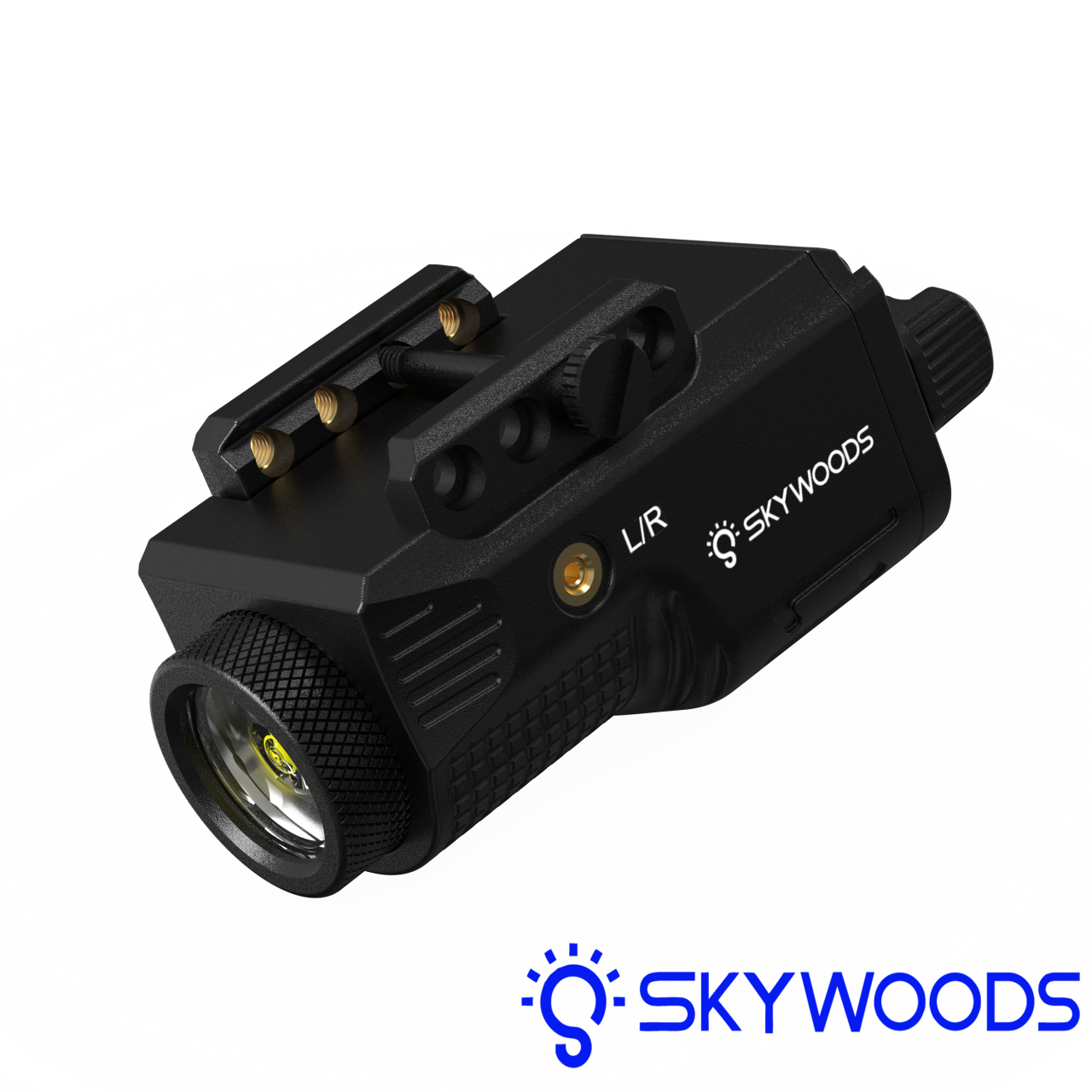 Skywoods PL460R/G/B 槍燈+綠/紅/藍雷射 460流明 聚光燈 戰術槍燈 雷射器 強光戰術燈 寬軌 防水 防塵 防震
