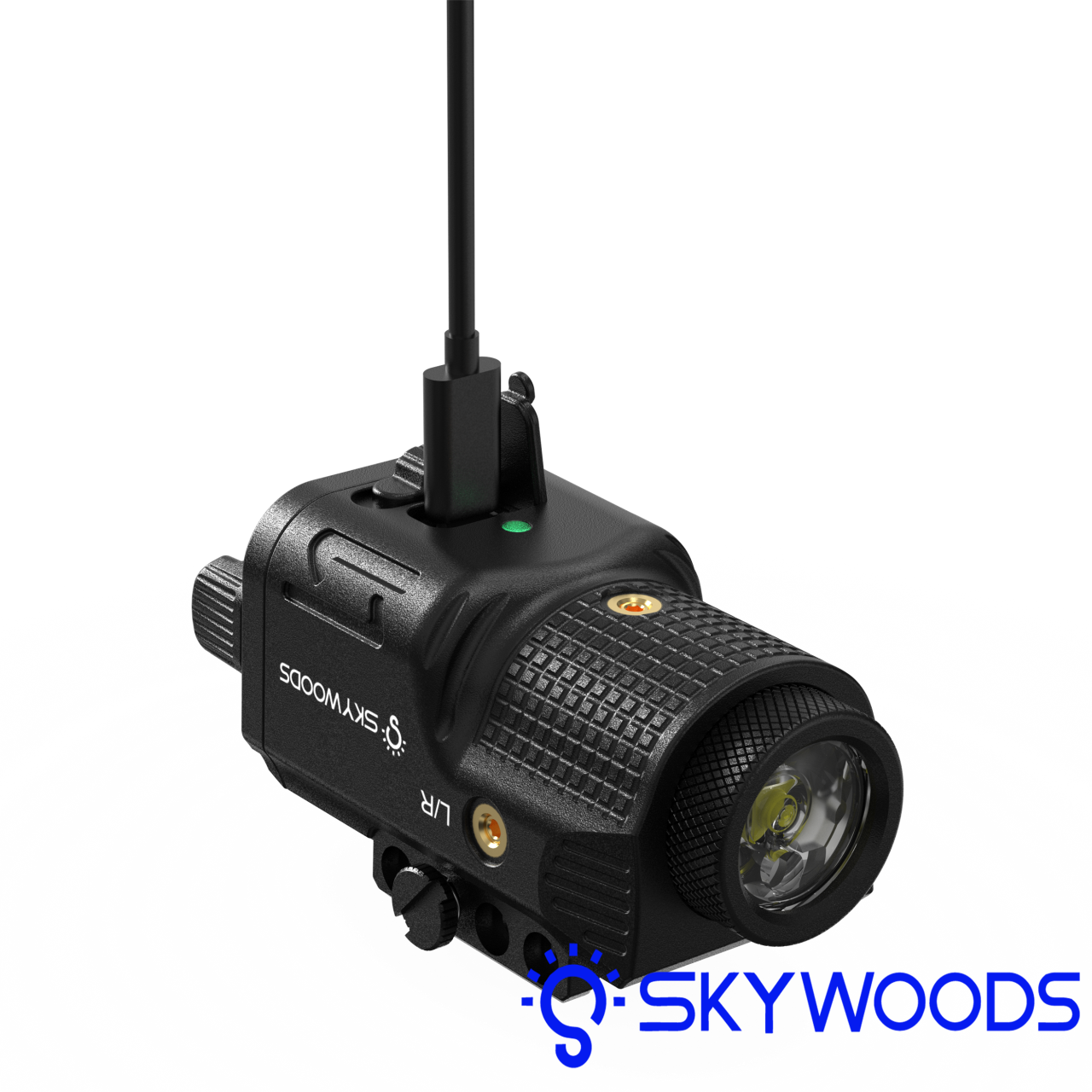 Skywoods PL460R/G/B 槍燈+綠/紅/藍雷射 460流明 聚光燈 戰術槍燈 雷射器 強光戰術燈 寬軌 防水 防塵 防震