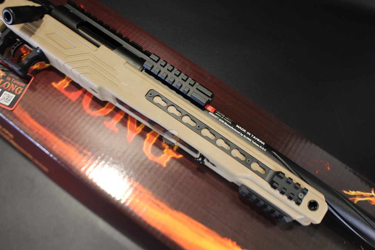 SLONG TSR-100 CQB TAN 頂級神龍 (沙) (短版) 頂級配件 VSR 空氣狙擊槍