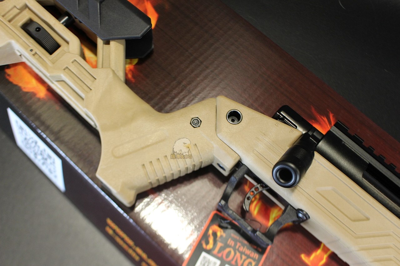 SLONG TSR-100 CQB TAN 頂級神龍 (沙) (短版) 頂級配件 VSR 空氣狙擊槍