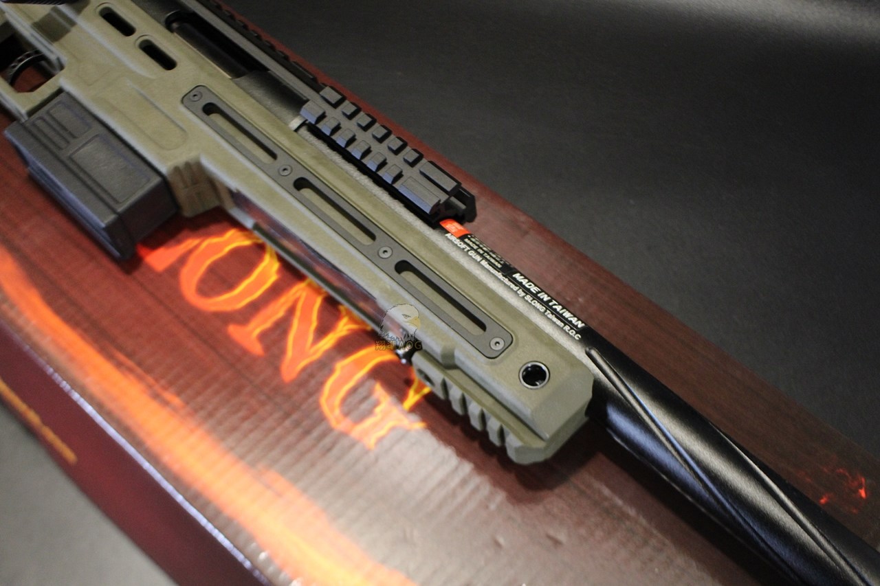 SLONG CSR-10 BK 神龍 (綠) (短版) 頂級配件 VSR 空氣狙擊槍