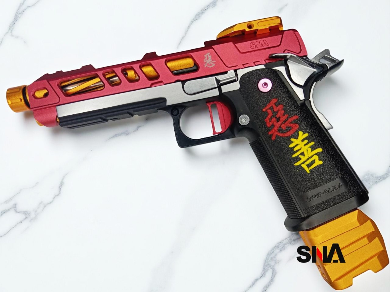 【改】善惡 佛 5.1  瓦斯手槍 MARUI 核心+CNC改裝鋁合金