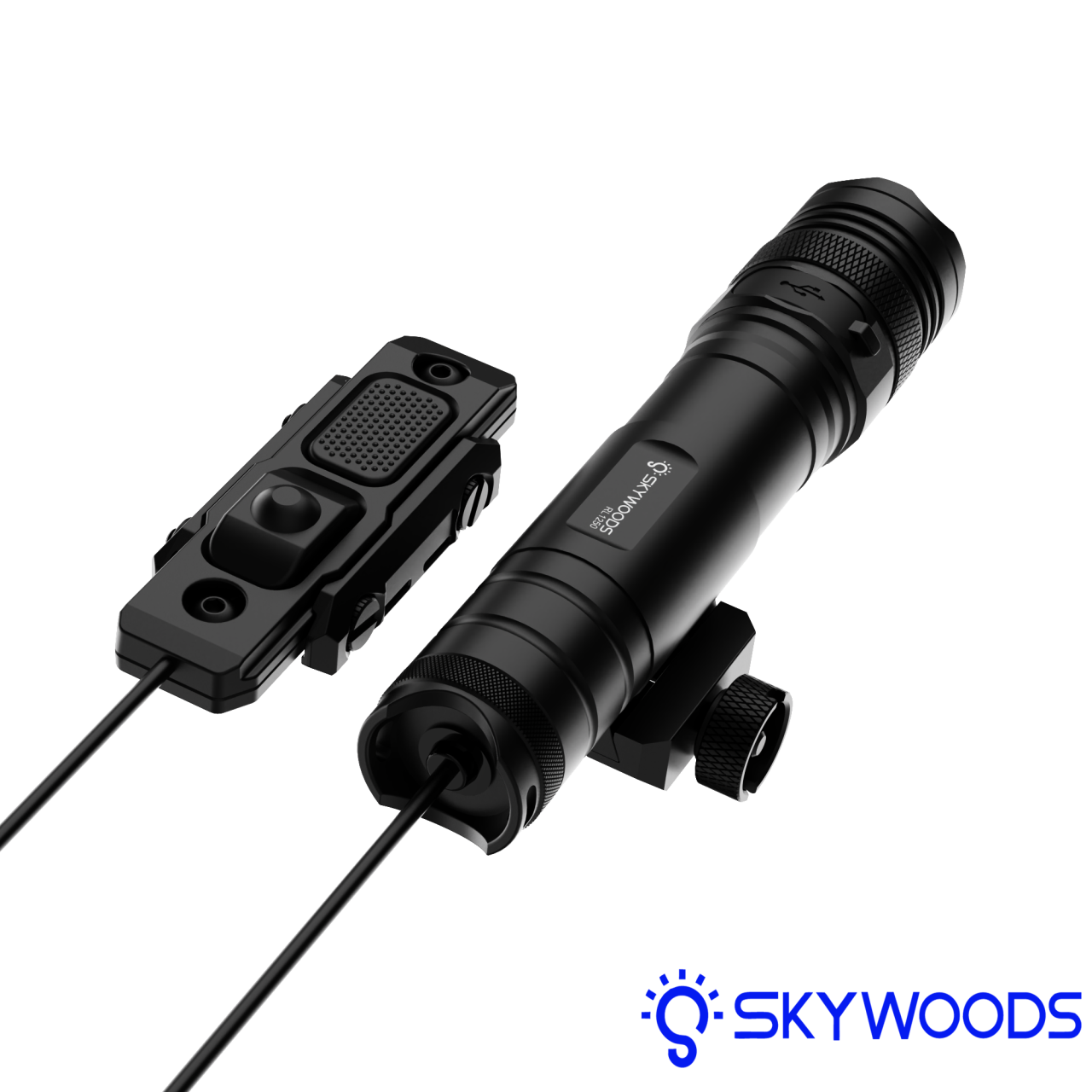 Skywoods RL1250 1250流明 軍規戰術槍燈 防震 防塵 防水