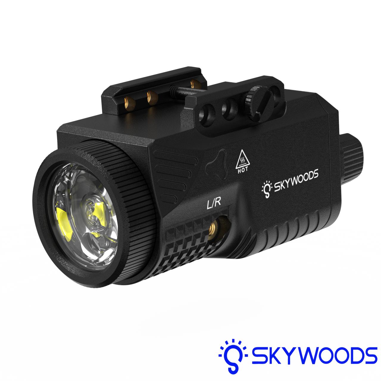Skywoods PL690 槍燈+雷射  690流明 USB充電 軍規戰術槍燈 防震 防水