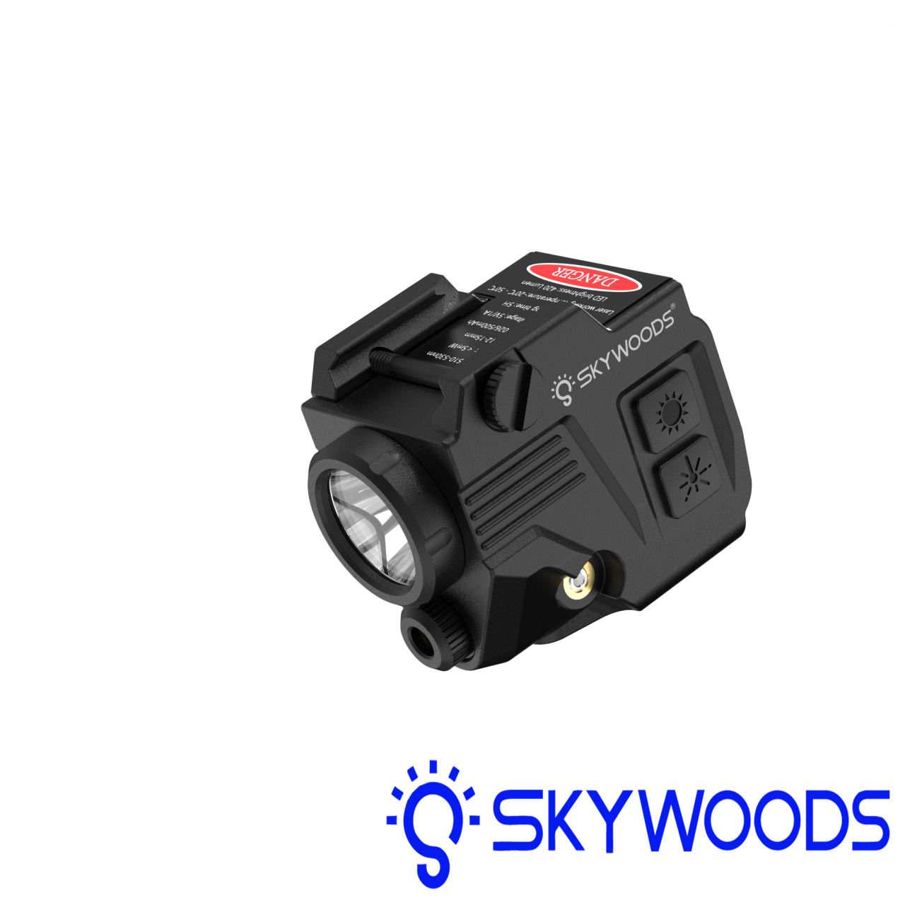 Skywoods L52980(綠雷射) 420流明 磁吸充電 軍規戰術槍燈 防震 防水