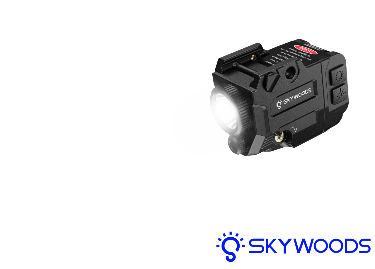 Skywoods PL340(綠外線) 槍燈 USB充電 軍規戰術槍燈 防震 防水