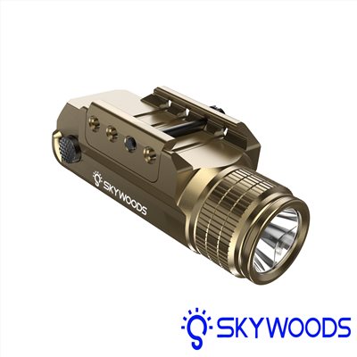 Skywoods L52160 460 流明 USB充電 軍規戰術槍燈 防震 防水