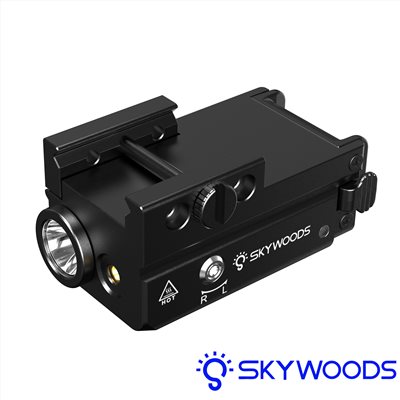 Skywoods PL300G(綠外線) 槍燈 USB充電 軍規戰術槍燈 防震 防水