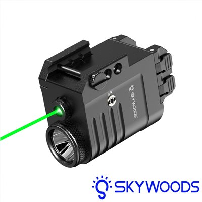Skywoods PL360G(綠雷射) 360流明 戰術槍燈 防水 防塵 防震