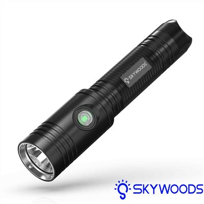 Skywoods D6 潛水手電筒 1200流明 水陸兩用 夜潛戶外防水 自由潛水