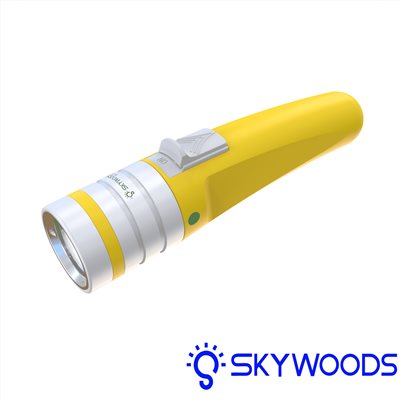 Skywoods D6 Lite 2000流明 潛水手電筒 水陸兩用 夜潛戶外防水 自由潛水