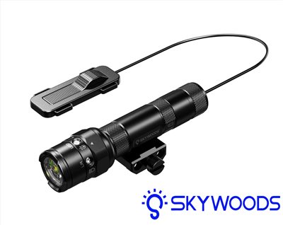 Skywoods RL600G 650流明 軍規戰術槍燈 防震 防塵 防水
