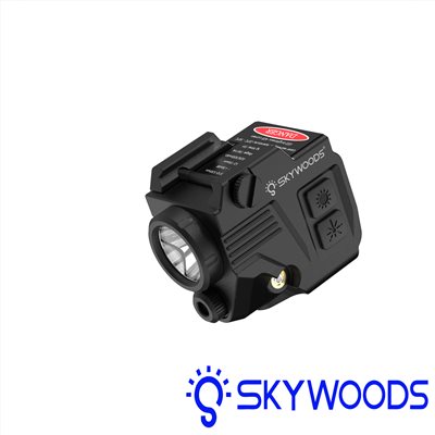 Skywoods L52980(綠雷射) 420流明 磁吸充電 軍規戰術槍燈 防震 防水